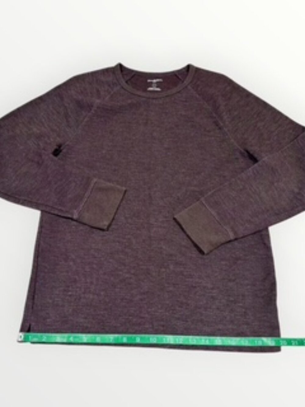 Goodfellow & Co. Mens Sweater Shirt Long Sleeve Crew Neck Brown Standard Size M - Picture 7 of 12